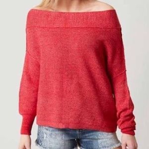 Free People off the shoulder sweater